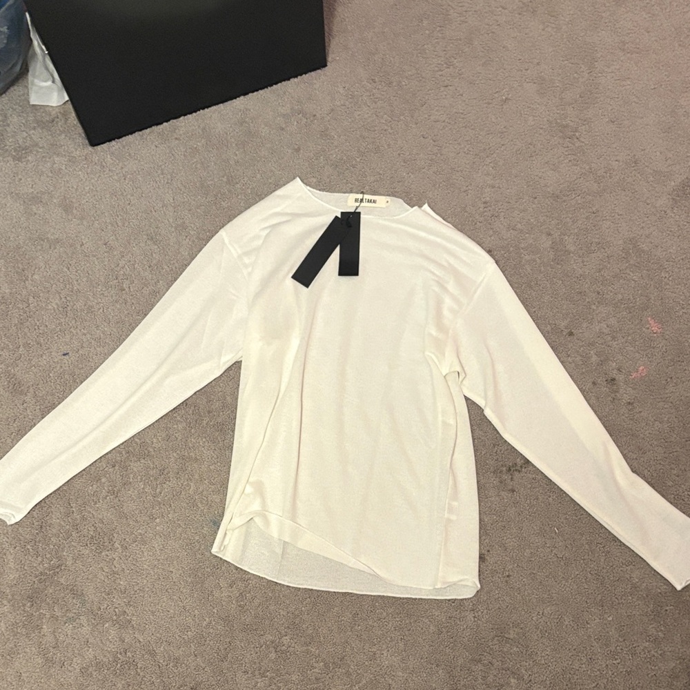 White Long Sleeve Realtakai